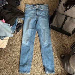 Gap jeggings with side detail.